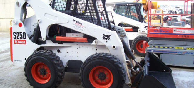 Минипогрузчик Bobcat S250 – описание и характеристики
