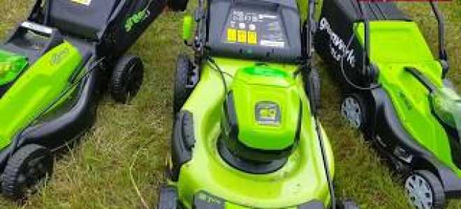 Газонокосилки GreenWorks. Обзор электрических косилок Гринворкс, отзывы, инструкции