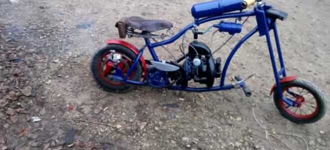 Мопед из бензопилы: как сделать своими руками?