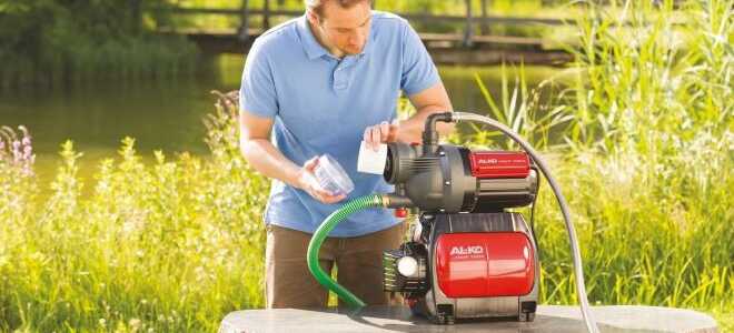 Поверхностный насос – использование в саду