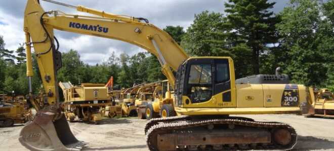 Экскаватор Komatsu PC3000 – описание и характеристики
