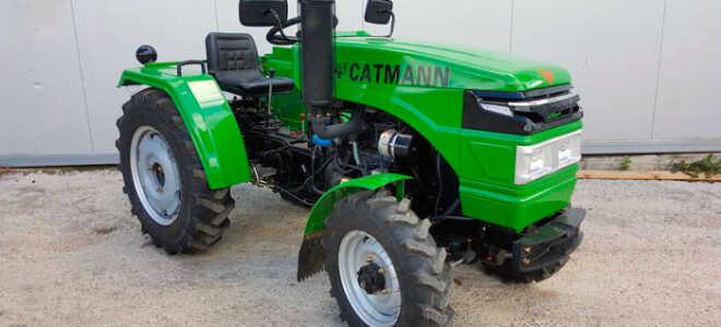 Минитрактор CATMANN XD 300 4x4WD – описание и характеристики