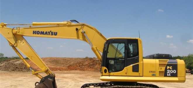Экскаватор Komatsu PC200 7-8 – описание и характеристики